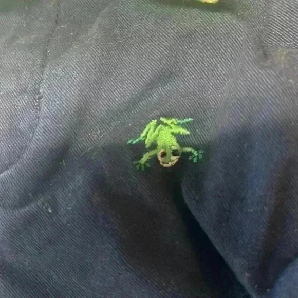 Homemade, darling purse with ladybugs and frogs. Can’t get any cuter than this! - Picture 4 of 12